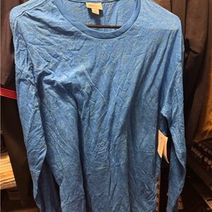 Indigo Classic Blue Long Sleeve Tee